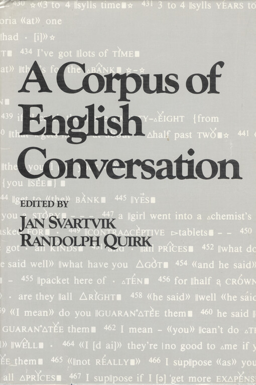 A corpus of English conversation