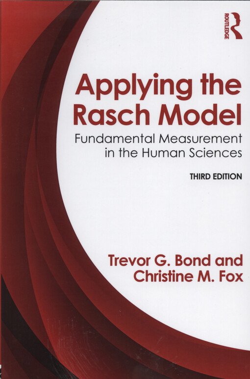 Applying the Rasch model : fundamental measurement in the human sciences