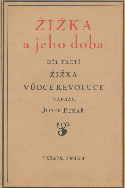 Žižka a jeho doba.Díl 3,Žižka, vůdce revoluce