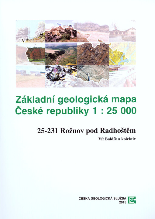 Základní geologická mapa České republiky 1:25 000. 25-231 Rožnov pod Radhoštěm