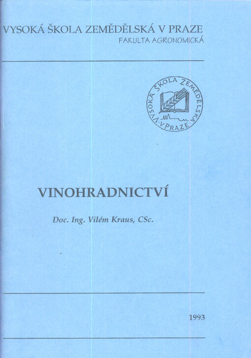 Vinohradnictví