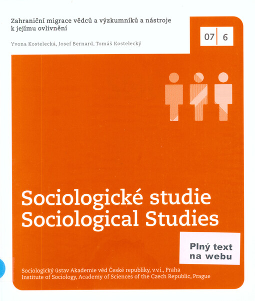 Zahraniční migrace vědců a výzkumníků a nástroje k jejímu ovlivnění