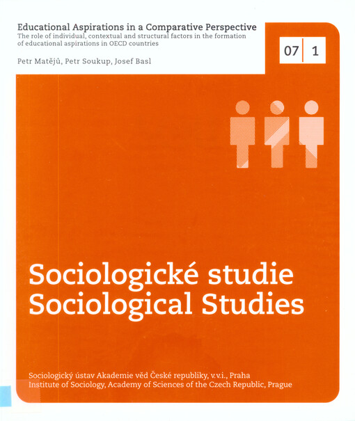 Educational aspirations in a comparative perspective :the role of individual, contextual and structural factors in the formation of educational aspirations in OECD countries