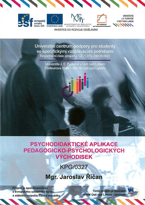 Psychodidaktické aplikace pedagogicko-psychologických východisek 