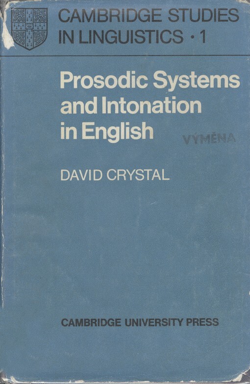 Prosodic systems and intonation in English