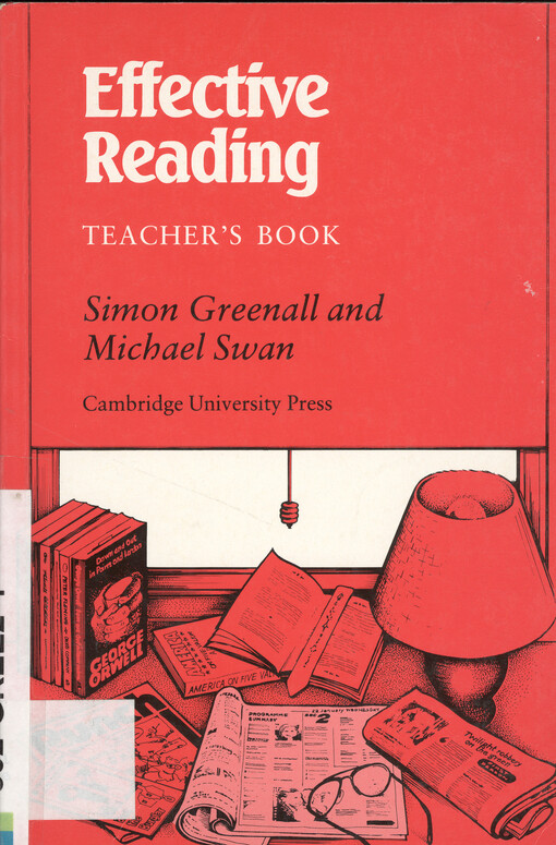 Effective reading : reading skills for advanced students : teacher's book