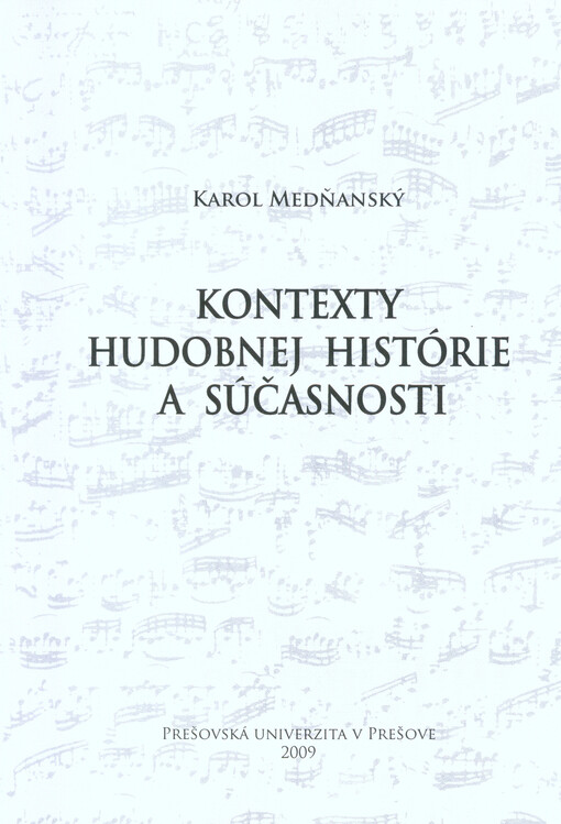 Kontexty hudobnej histórie a súčasnosti