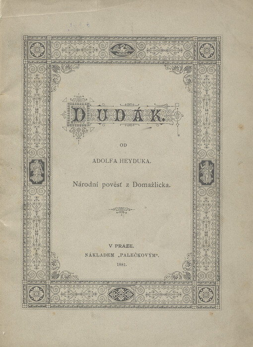 Dudák :národní pověst z Domažlicka