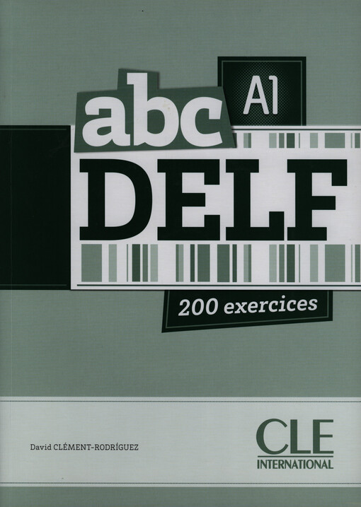 abc DELF A1 ADULTES 200 exercices + CD - David Clément-Rodriguez
