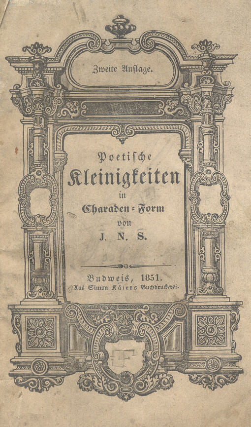 Poetische Kleinigkeiten in charaden Form