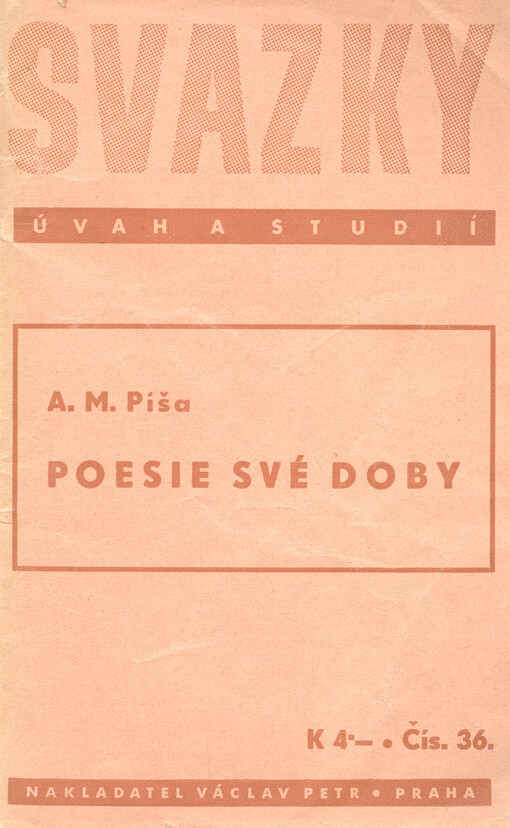 Poesie své doby