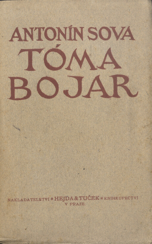 Tóma Bojar: Román