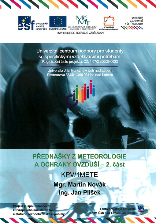 Přednášky z meteorologie a ochrany ovzduší