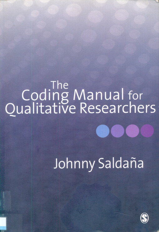 The coding manual for qualitative researchers