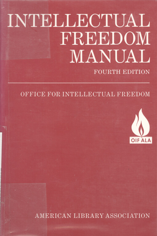 Intellectual freedom manual