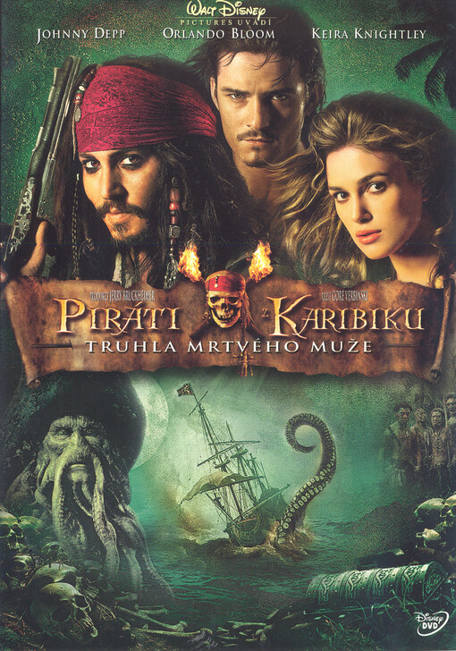 DVD Piráti z Karibiku 2: Truhla mrtvého muže (2006)