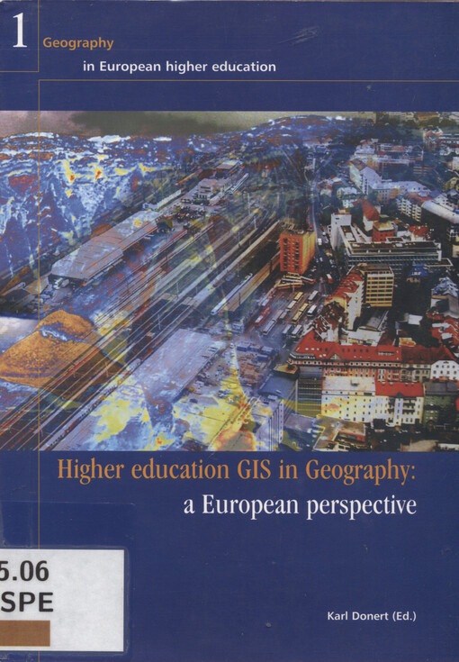 Aspects of geography in european higher education : geographical information systems