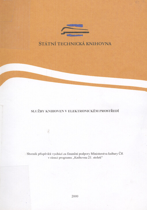 Služby knihoven v elektronickém prostředí: sborník příspěvků