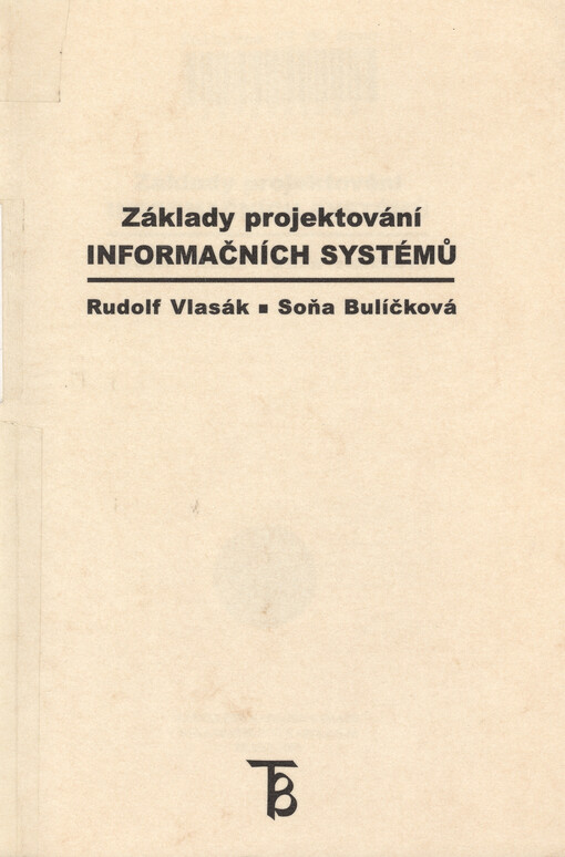 Základy projektování informačních systémů