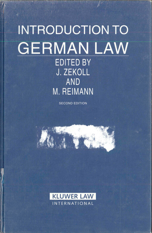 Introduction to German law