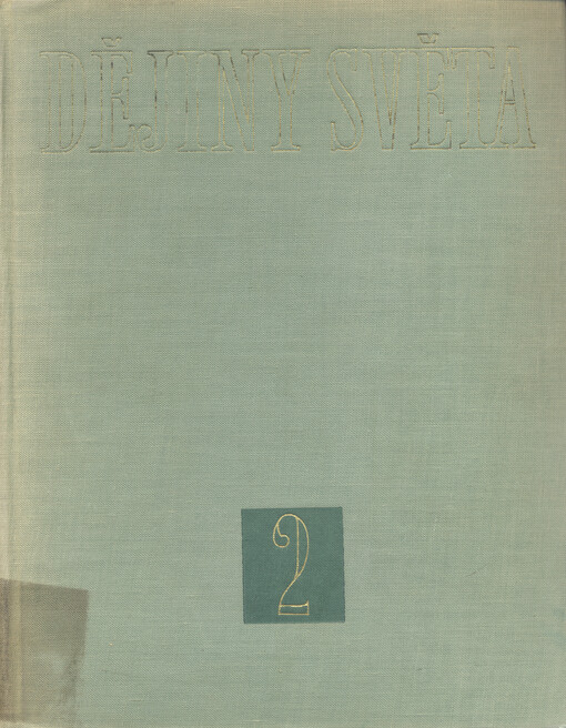 Dějiny světa.Svazek II