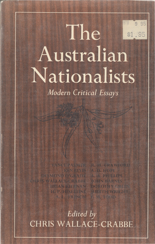The Australian nationalists : modern critical essays
