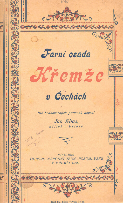 Farní osada Křemže v Čechách