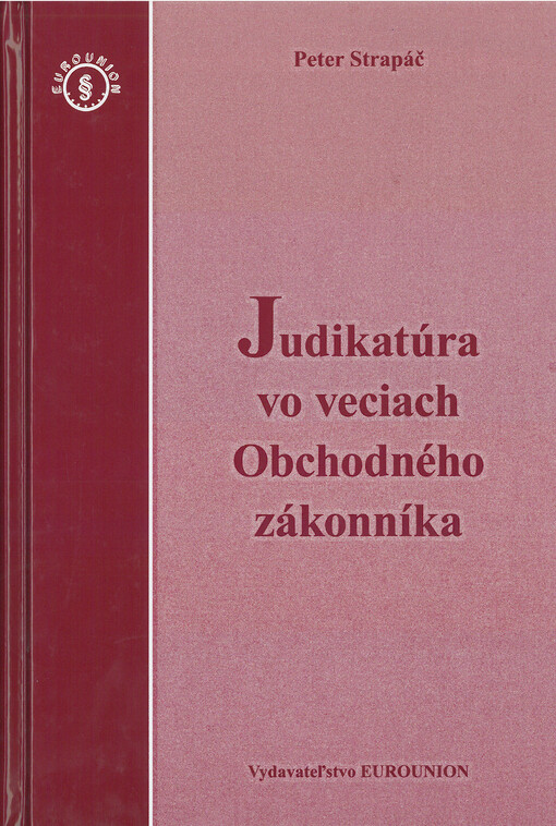 Judikatúra vo veciach Obchodného zákonníka