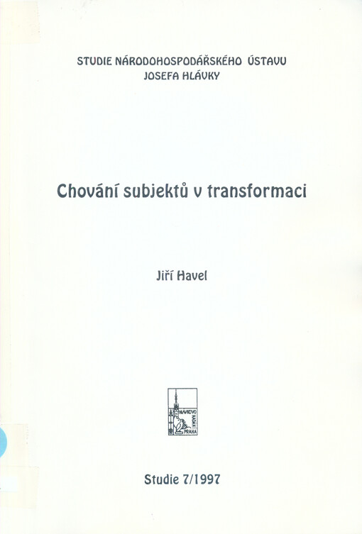 Chování subjektů v transformaci