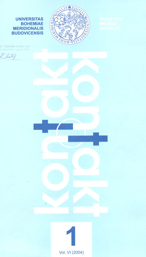 Kontakt : scientific acta Faculty of social and health studies