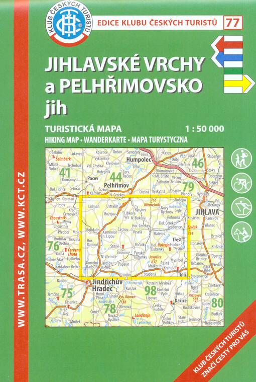 KČT 77 Jihlavské vrchy a Pelhřimovsko jih