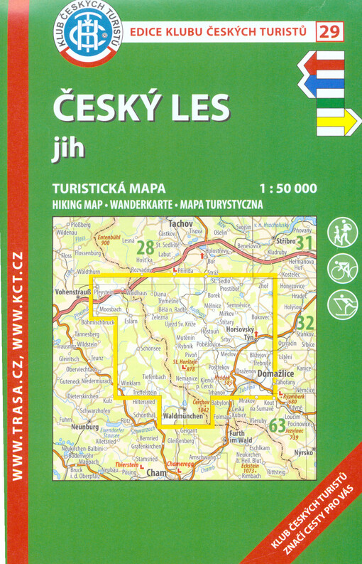 Český les - jih : turistická mapa 1:50 000