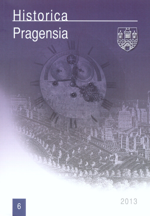 Historica Pragensia : historický sborník Muzea hlavního města Prahy = Historical journal of the City of Prague Museum
