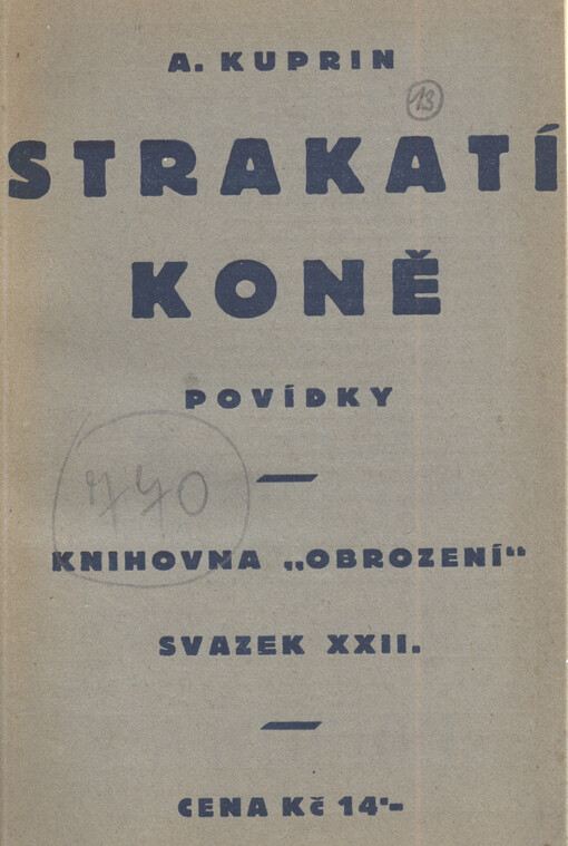 Strakatí koně :povídky