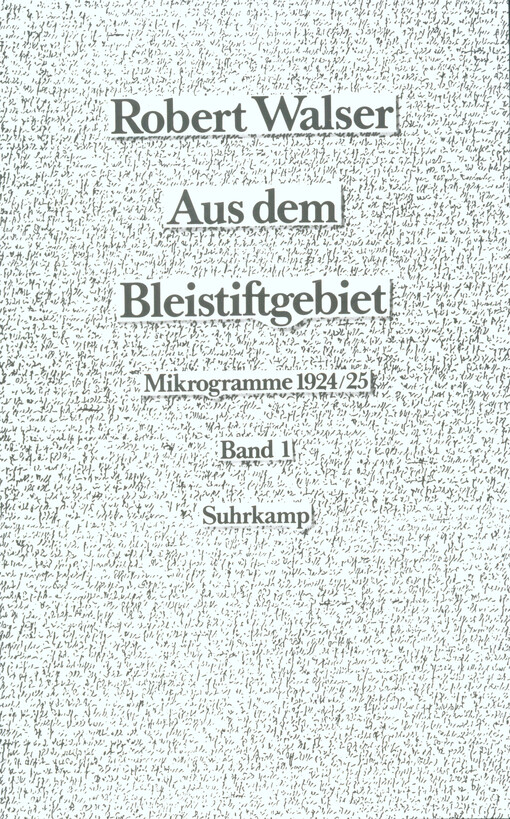 Aus dem Bleistiftgebiet