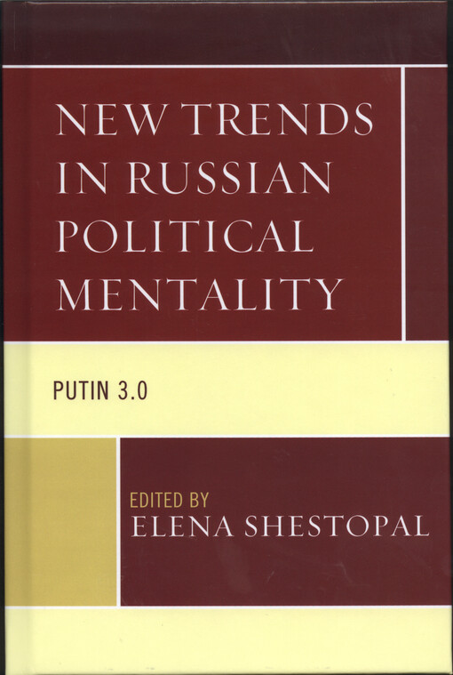 New trends in Russian political mentality : Putin 3.0