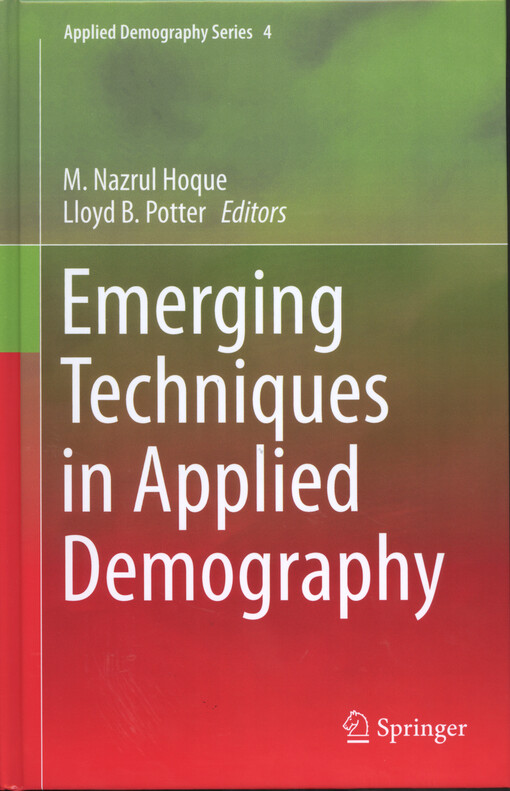 Emerging techniques in applied demography