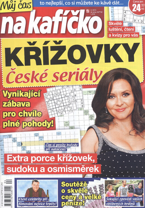 Můj čas na kafíčko. Křížovky - české seriály