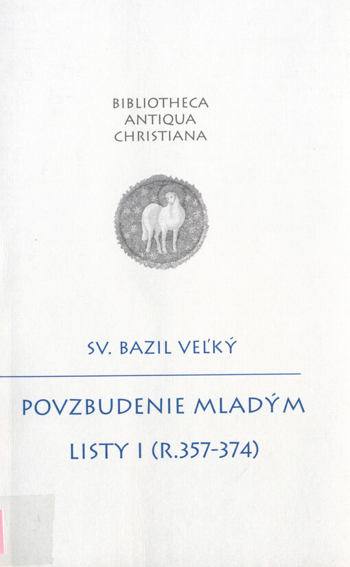 Povzbudenie mladým :listy I (R.357-374)