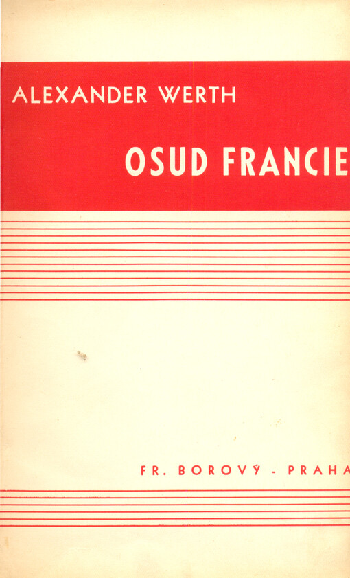 Osud Francie =[The Destiny of France]
