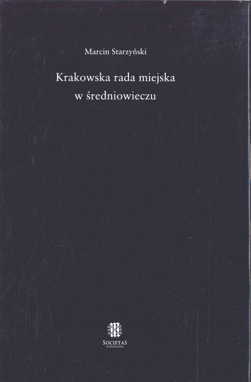 Krakowska rada miejska w średniowieczu