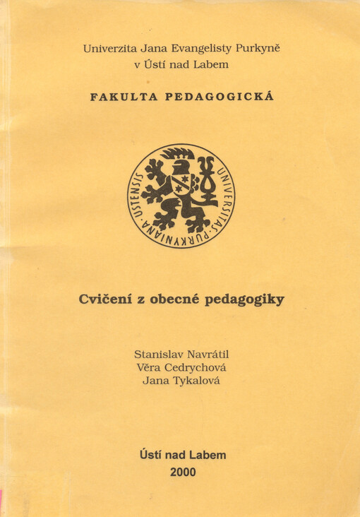 Cvičení z obecné pedagogiky