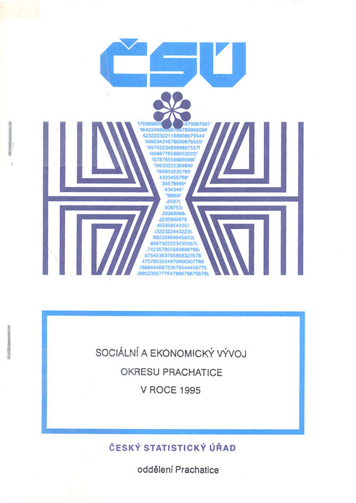 Sociální a ekonomický vývoj okresu Prachatice v roce 1995 :(vybrané údaje)