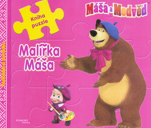 Máša a medvěd - Malířka Máša