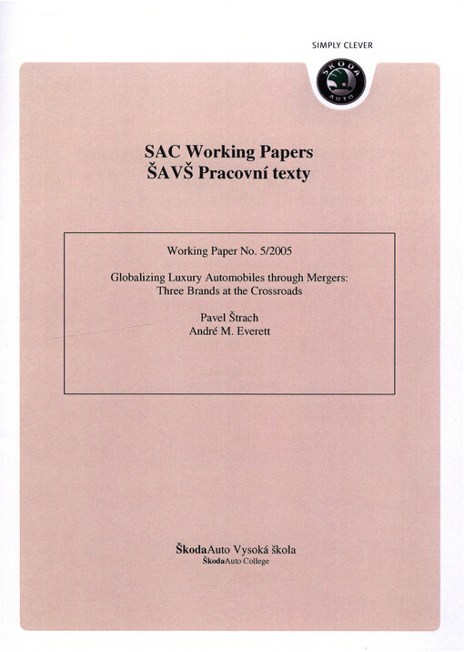 Globalizing luxury automobiles through mergers: three brands at the crossroads