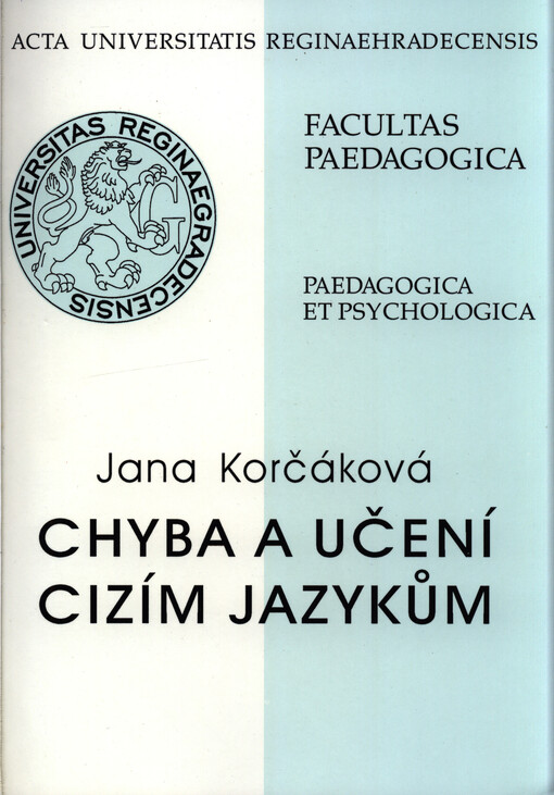 Chyba a učení cizím jazykům