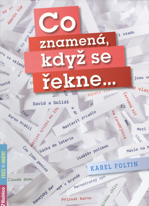 Co znamená, když se řekne...