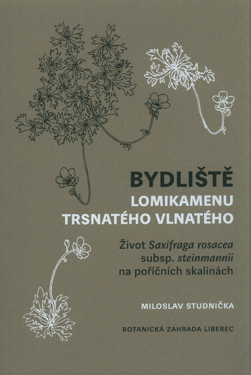 Bydliště lomikamenu trsnatého vlnatého : život Saxifraga rosacea subsp. steinmannii na poříčních skalinách