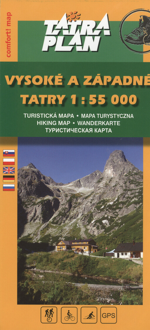 Vysoké a Západné Tatry : turistická mapa