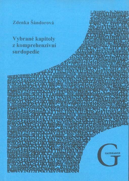 Vybrané kapitoly z komprehenzívní surdopedie